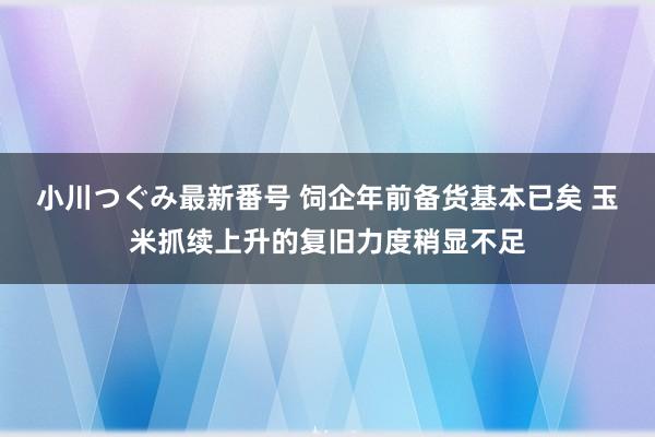 小川つぐみ最新番号 饲企年前备货基本已矣 玉米抓续上升的复旧力度稍显不足